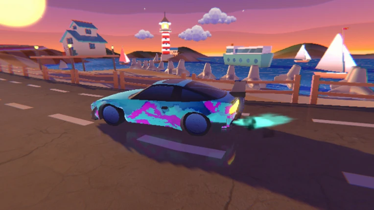 Pixel Retro Drift - Arcade Car Racing screenshot