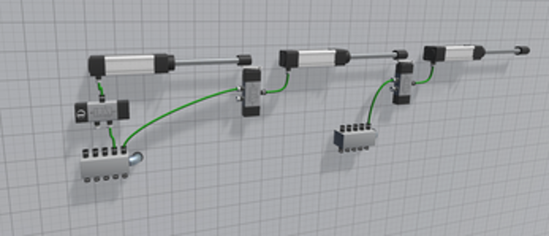 PNEUMASIM - Didactic Pneumatic Simulator screenshot