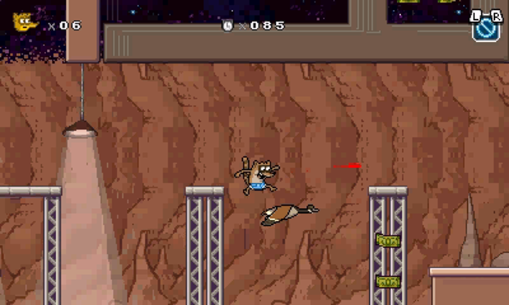 Regular Show: Mordecai and Rigby in 8-Bit Land screenshot