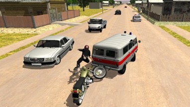 Russian Moto Traffic Rider 3D Image