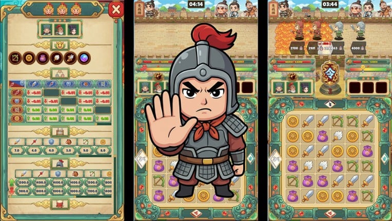 SanGuo Tactics: Touch to Match screenshot