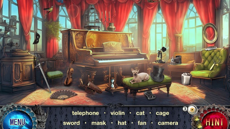Vampire & Monsters: Hidden Objects screenshot