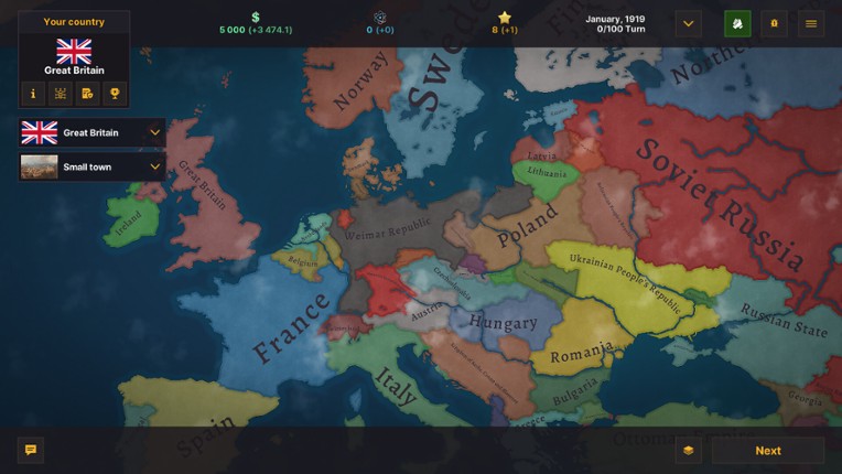 Warnament screenshot