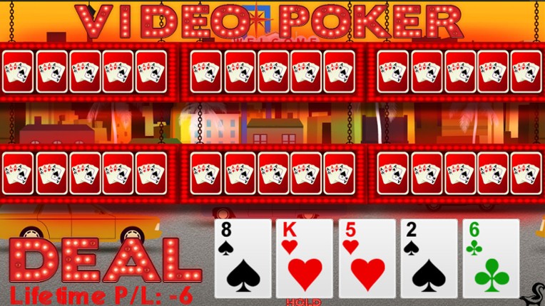 6-Hand Video Poker screenshot