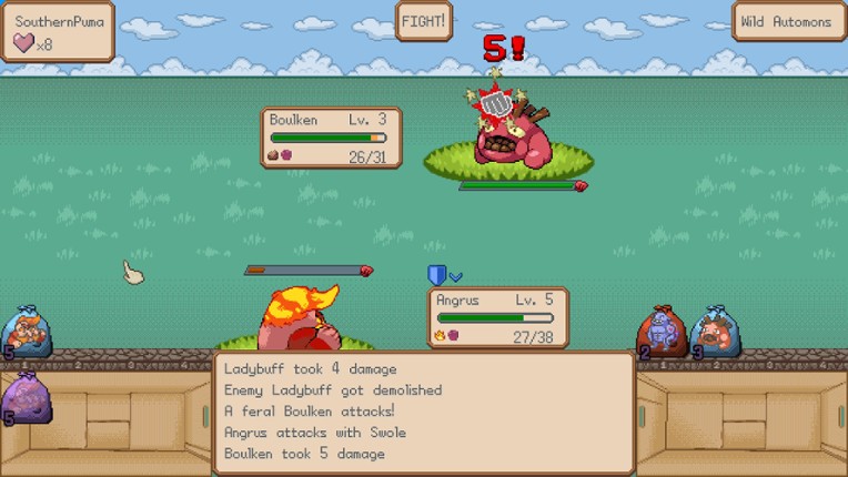 Automon Arena screenshot