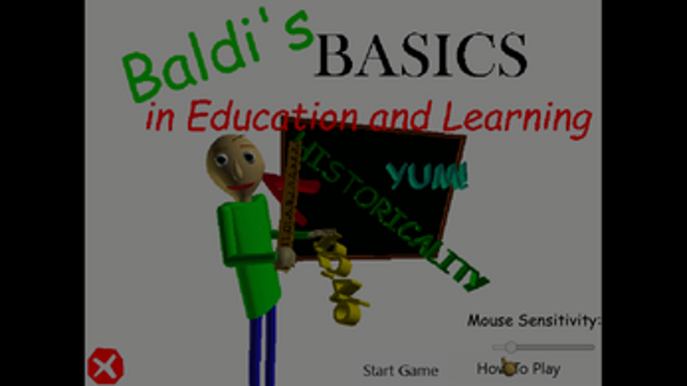 Baldi's Basics Meta Game Jam build remake Image