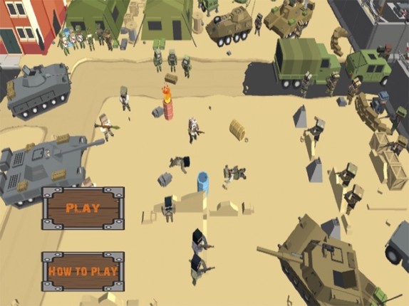Blocky Army Strike screenshot