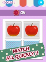 Card Match Fruits Image