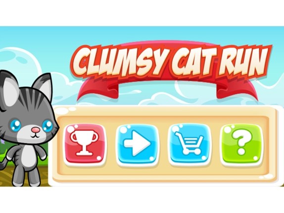Clumsy Cat Run - Top Running Fun Game for Free screenshot