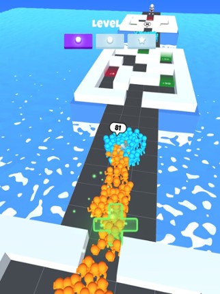 Crowd Maze 3D screenshot