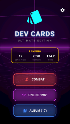 DEV CARDS screenshot