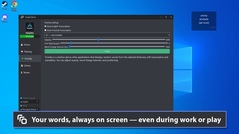 English Boost screenshot
