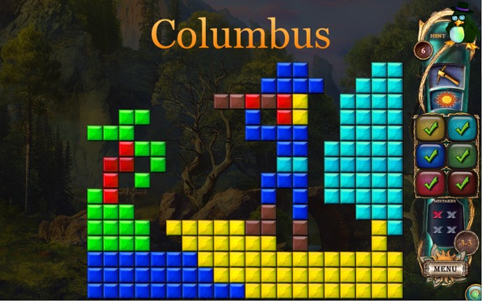 Fantasy Mosaics 16: Six Colors in Wonderland screenshot