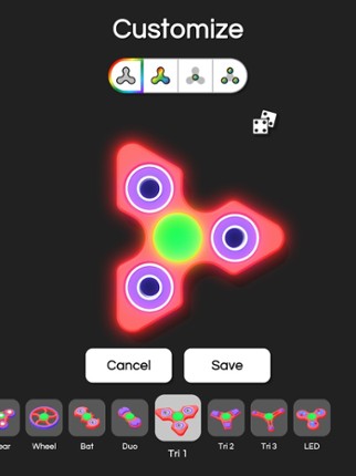 Fidget Spinner Designer screenshot