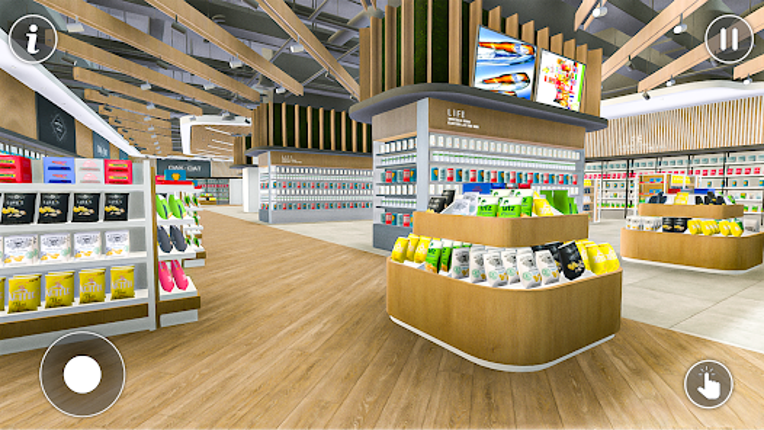 Supermarket Cashier Games 3D screenshot