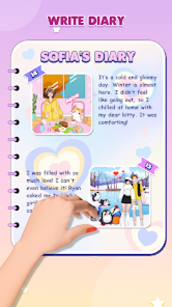 Paper Doll: Dress Up Diary screenshot