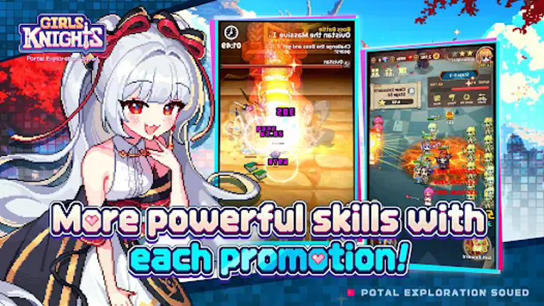 Girls Knights: SQUAD RPG screenshot