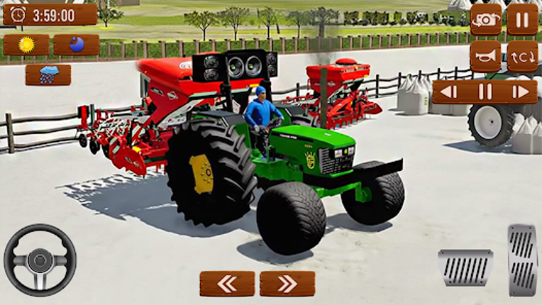 Indian Tractor Farm Simulator screenshot