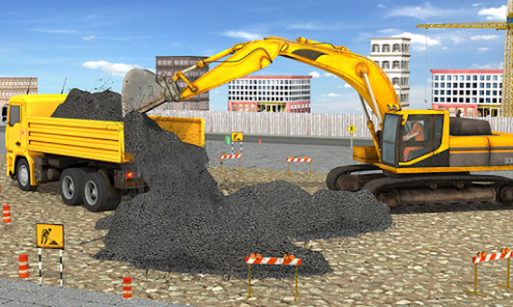 Highway Construction Games 3d Image