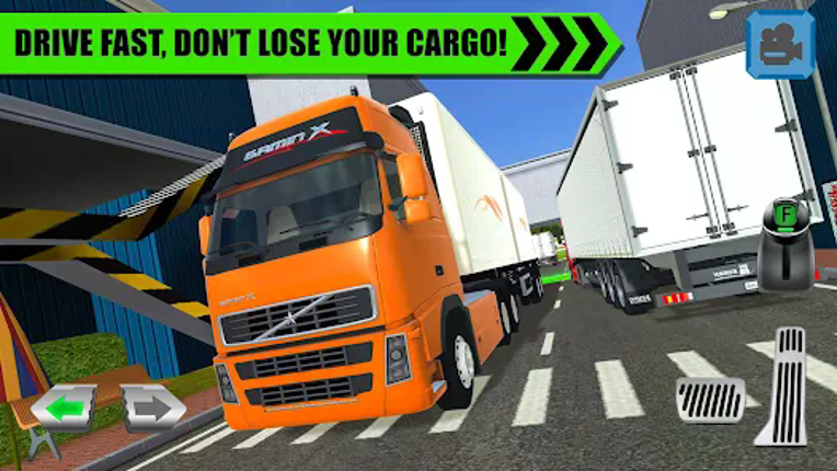 Truck Driver Depot Parking Sim screenshot
