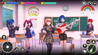 High School Girl Life Sim 3D Image