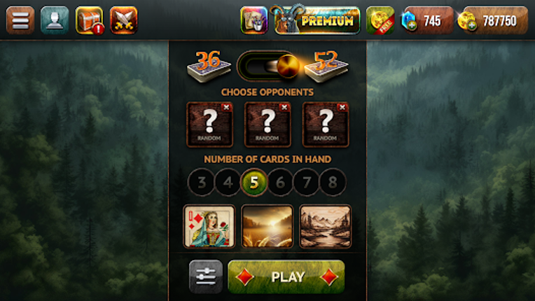 Crazy Eights HD Card Game screenshot