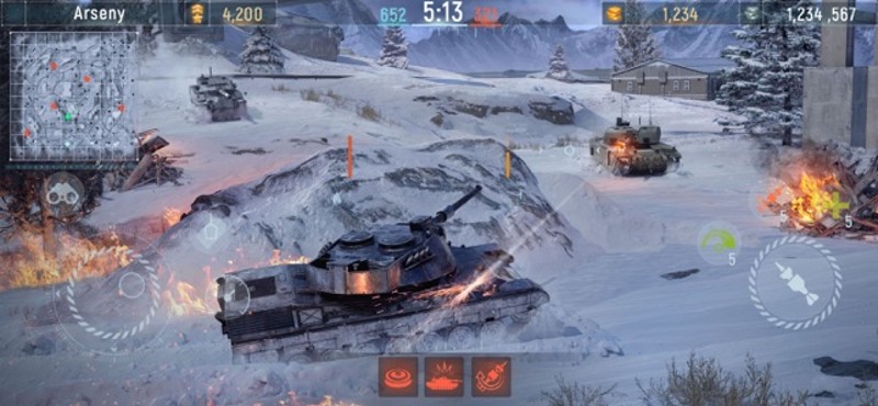 Modern Tanks: Military Battle screenshot