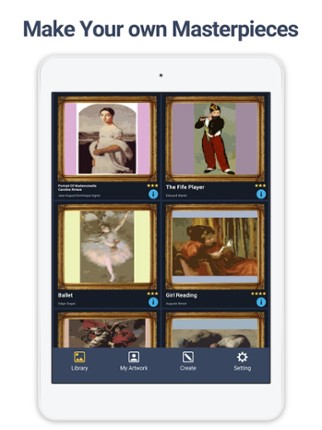 MonaLisa - Color by Number Image