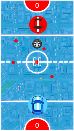 Neon Air Hockey Image