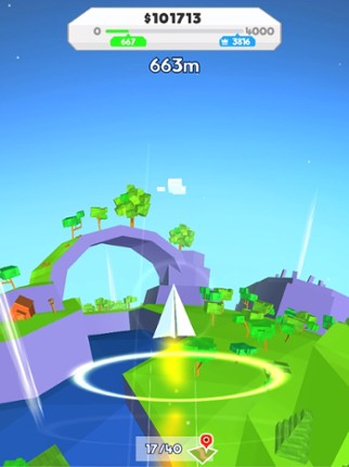 Paper Plane Planet Image