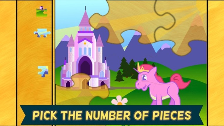 Pony Games for Girls: Little Horse Jigsaw Puzzles screenshot