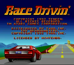 Race Drivin' Image