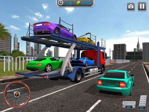 Robot Car Transporter Airplane screenshot