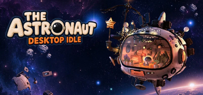 THE ASTRONAUT Desktop Idle Image