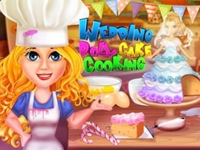 Wedding Doll Cake Cooking Image