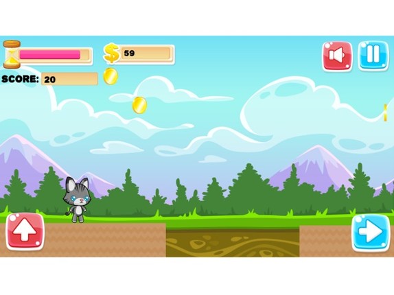 Clumsy Cat Run - Top Running Fun Game for Free screenshot
