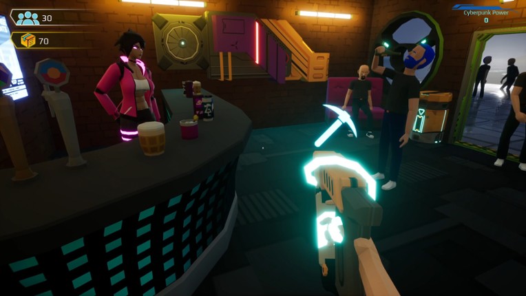 Cyberpunk Crafter screenshot