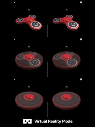 Fidget Spinner: Journey of Secrets - VR/AR Clicker screenshot
