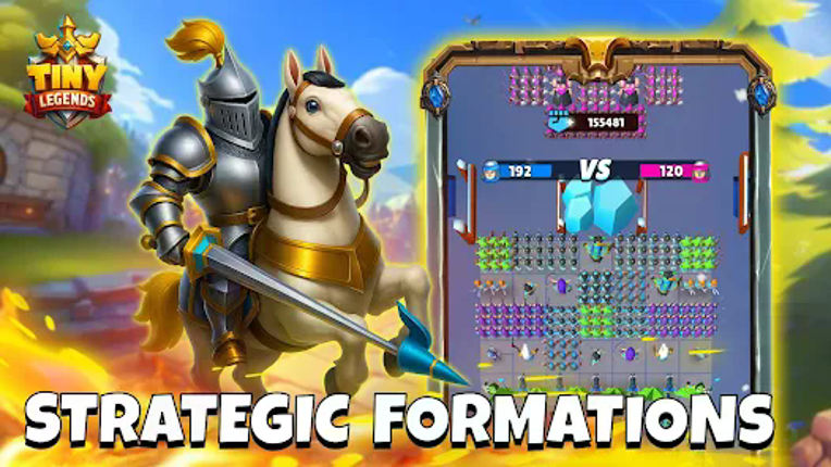 Tiny Legends Idle War RPG Game screenshot