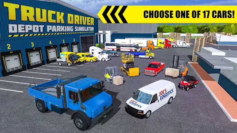 Truck Driver Depot Parking Sim screenshot