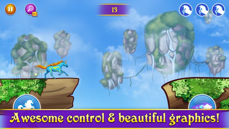 Rainbow Horse Run Image