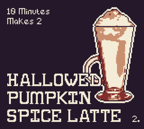 Game Boy Vegan Halloween Cookbook 2022 screenshot