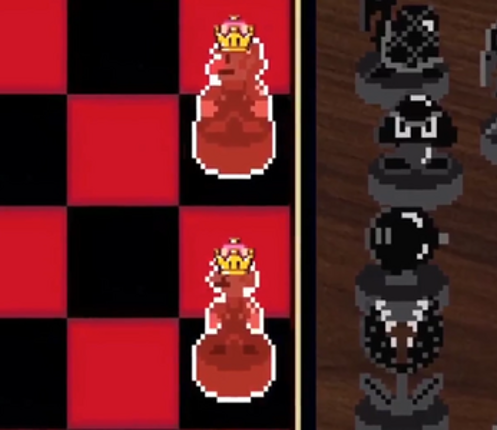 Checkers with Mario Physics Image