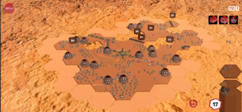 MarsHex - grow your colony on Mars Image