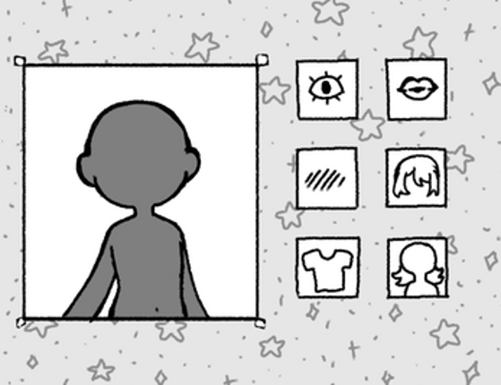 Sketchy Girl Dress Up Game! Image