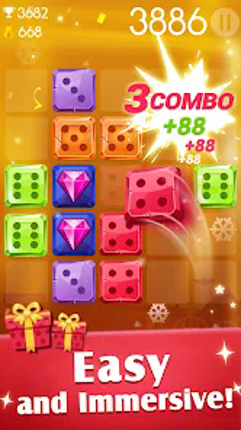 Jewel Story: Dice Merge Number screenshot