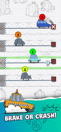Crazy Racing: Doodle Dash screenshot