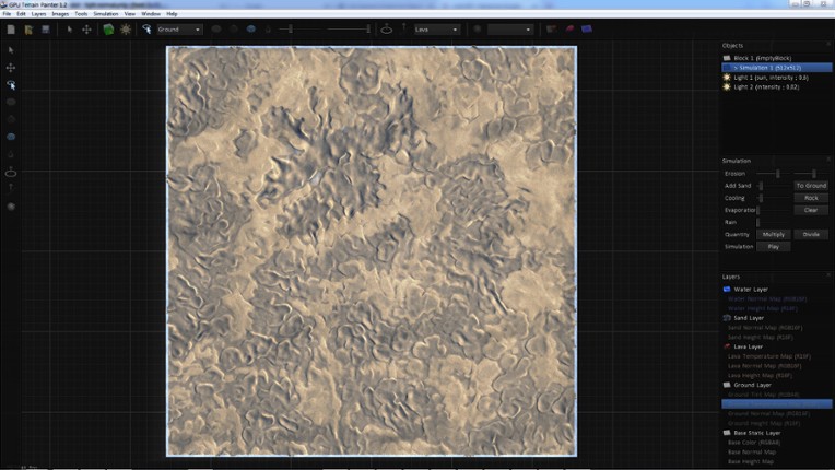 GPU Terrain Painter screenshot