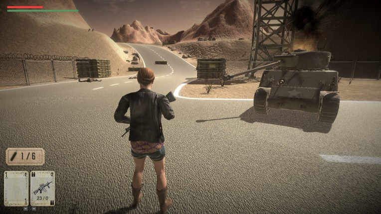 Gunslingers of the Wasteland vs the Zombies From Mars screenshot