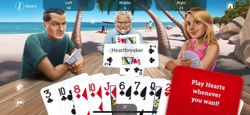 Hearts LITE - Card Game screenshot